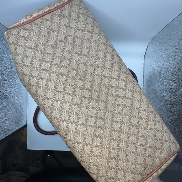 SOLD!!! Vintage Celine Macadam Top Handle Bag - Picture 13 of 16